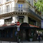 La devanture du Duc des Lombards, club de jazz de la rue des Lombards à Paris